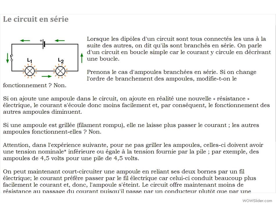 Electricité