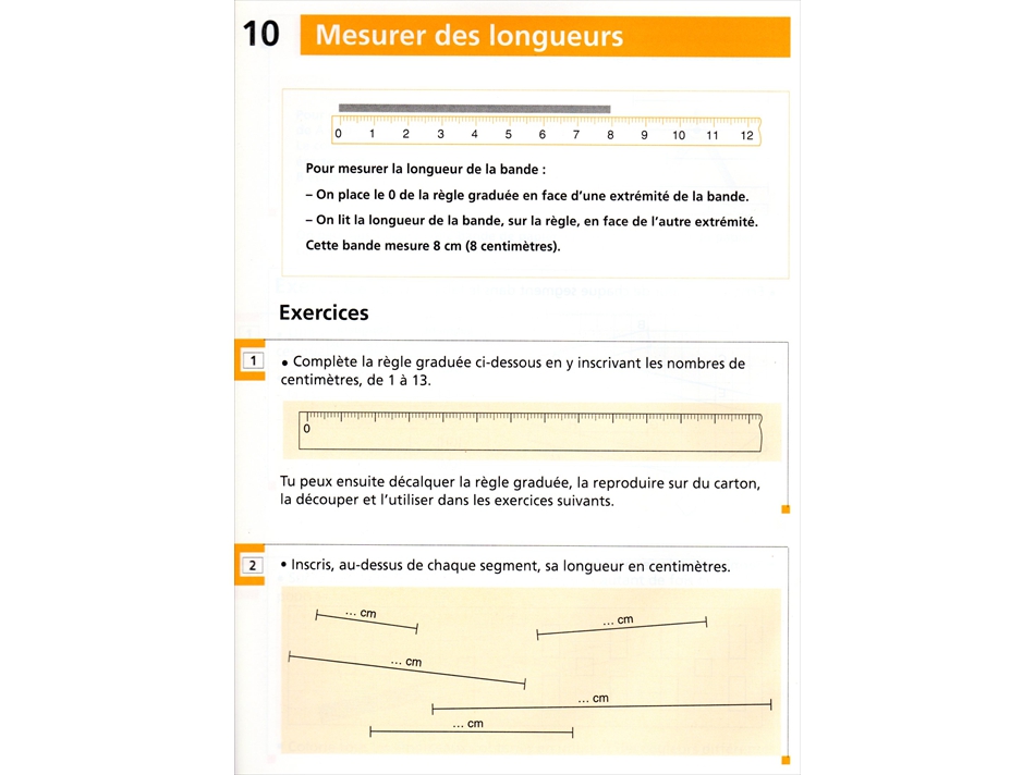 Cours de géométrie CE1