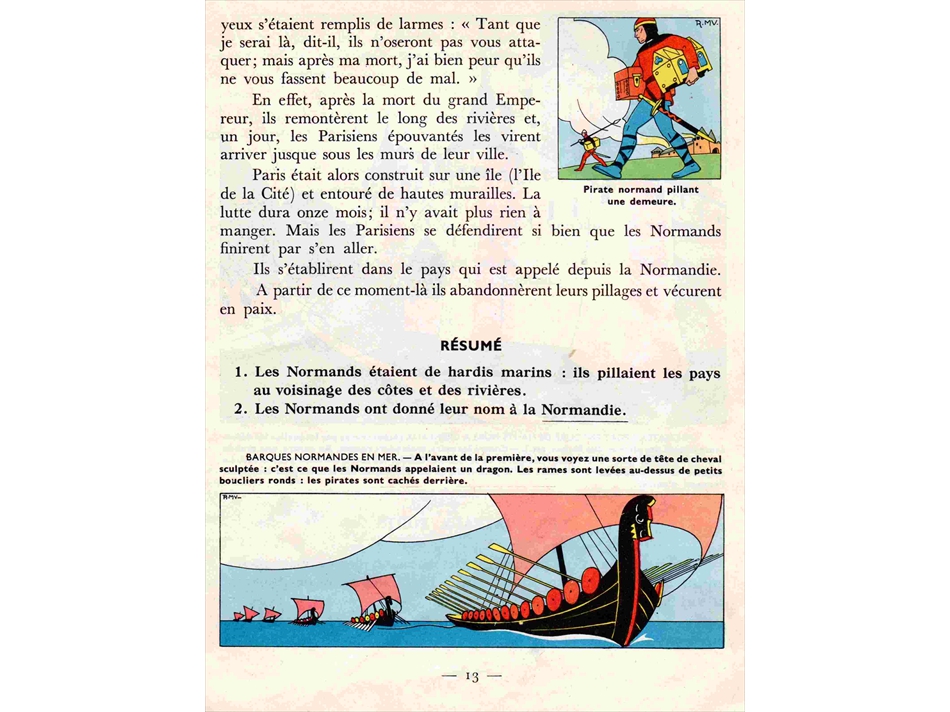 Cours d'histoire CP - CE1