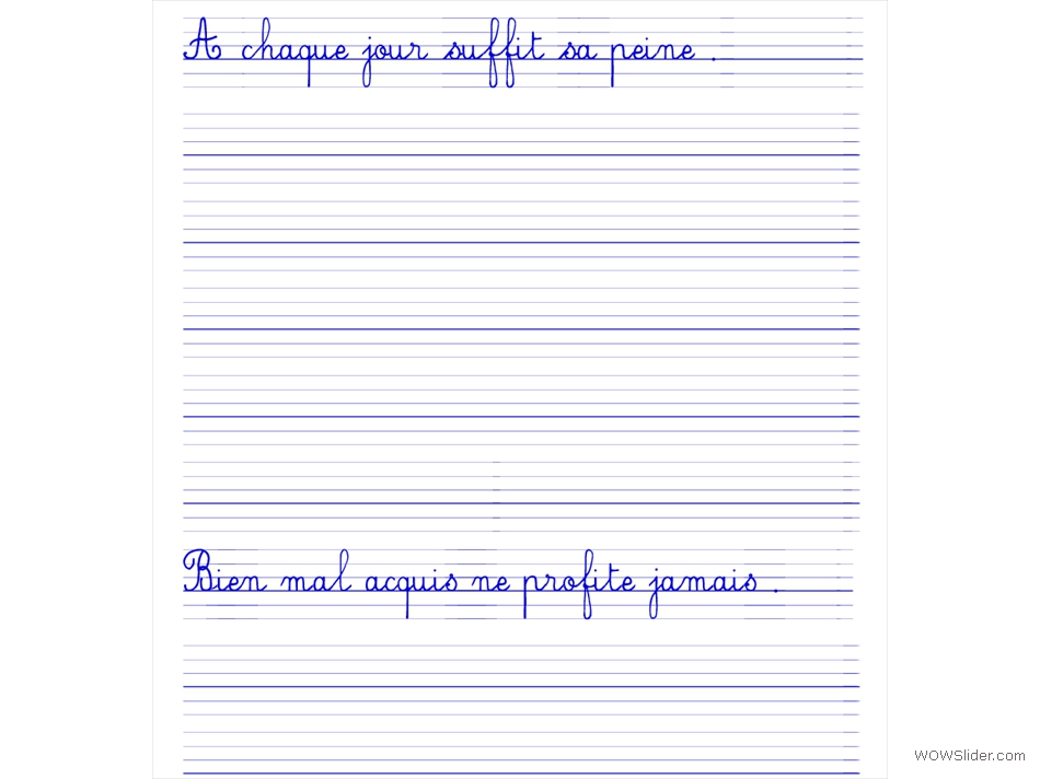 Livret d'écriture