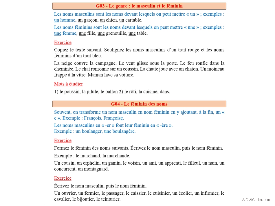 Manuel d'orthographe CE1 - CE2 - Page 18